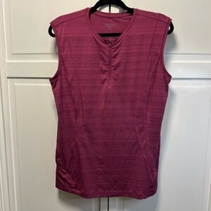 Athleta Pacifica Illume Fitted Tank Top Size Women’s Large Color Plum
